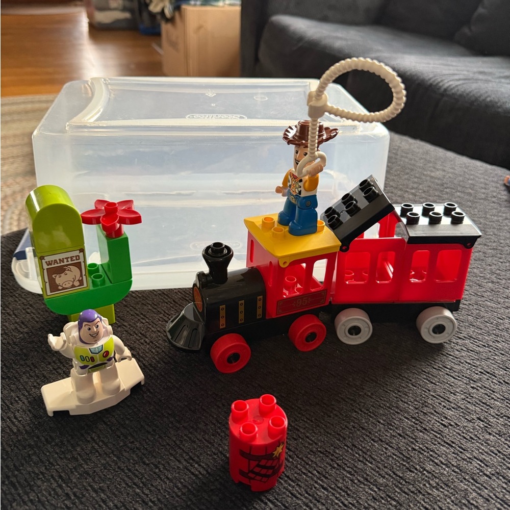 LEGO Duplo Toy Story Red and Black Train Adventure Set